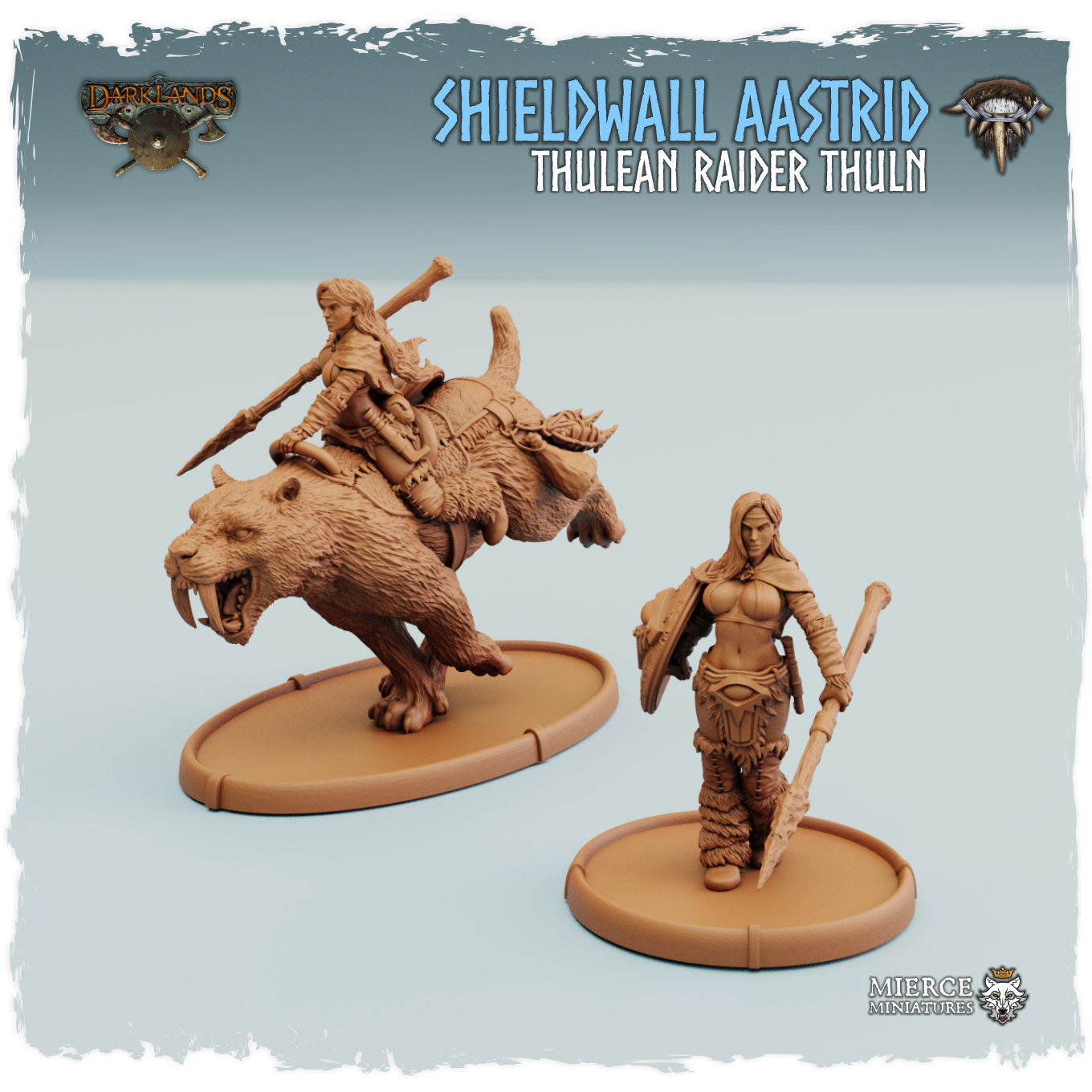 Fomoraic Shieldwall Aastrid, Thulean Raider Thuln